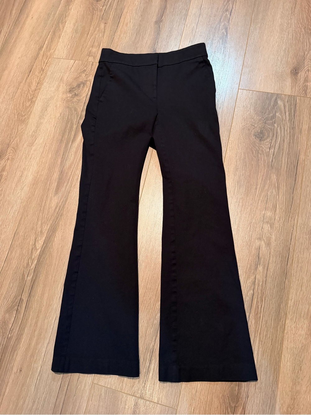 LOFT Outlet High Rise Flare Petite Pants Black Dress Pants Women’s 00P Bootcut